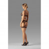 Lingerie sexy : Ensemble sexy noir et transparent Nuites - Obsessive Lingerie