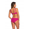 Lingerie féminine : Culotte rose pour femme V-10263 - Axami