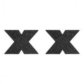 Cache téton Flash (or) en forme de croix - Bijoux indiscret