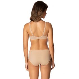 Soutien-gorge semi-rembourré beige Saraja - Roza Lingerie