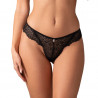 tanga sexy noir iliosa - Obsessive Lingerie
