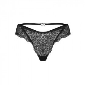 tanga sexy noir iliosa - Obsessive Lingerie