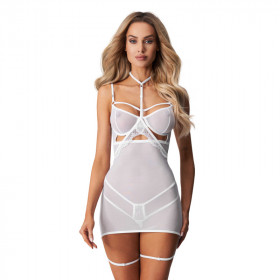 Nuisette blanche Arrowel - Obsessive