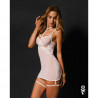Nuisette blanche Arrowel - Obsessive