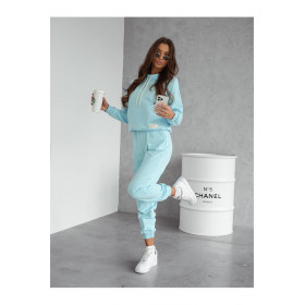 Jogging Bleu Ciel Femme – Confort & Élégance