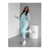 Jogging Bleu Ciel Femme – Confort & Élégance
