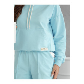 Jogging Bleu Ciel Femme – Confort & Élégance