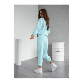 Jogging Bleu Ciel Femme – Confort & Élégance