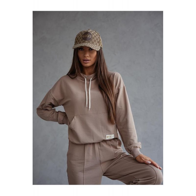 Ensemble sportwear femme Capuccino - Axami Ensemble sportwear femme Capuccino - Axami
