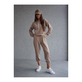 Ensemble sportwear femme Capuccino - Axami
