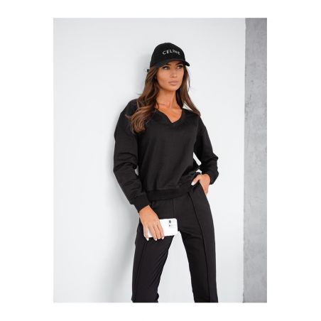Ensemble sportwear femme noir - Axami