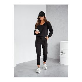 Ensemble sportwear femme noir - Axami