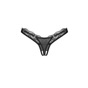String sexy ouvert noir Arrowel - Obessive - Lingerie ouverte