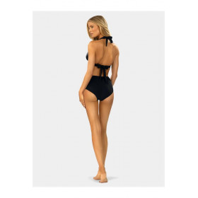 Maillots de bains femme : Culotte taille haute noire pour Bikini femme FD-166 - Axami