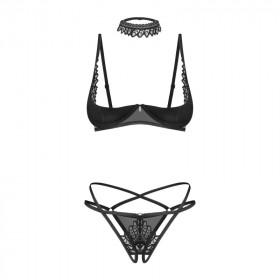 Ensemble sexy ouvert Donarella – Obsessive | Jolie-dessous