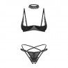 Ensemble sexy ouvert Donarella – Obsessive | Jolie-dessous