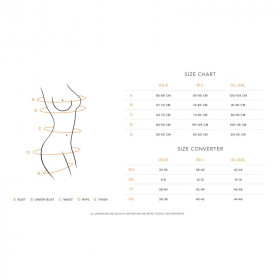 Ensemble sexy ouvert Donarella – Obsessive | Jolie-dessous