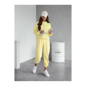 Ensemble sportwear femme jaune - Axami