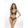 String brésilien noir V-11815 – Lingerie sexy Axami | Jolie-Dessous