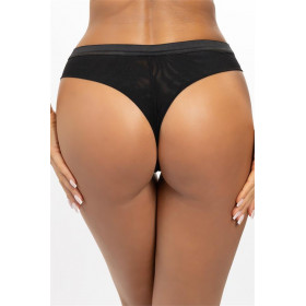 String brésilien noir V-11815 – Lingerie sexy Axami | Jolie-Dessous