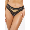 String brésilien noir V-11815 – Lingerie sexy Axami | Jolie-Dessous