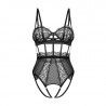 Body noir ouvert Hersis – Obsessive | Lingerie ultra sexy