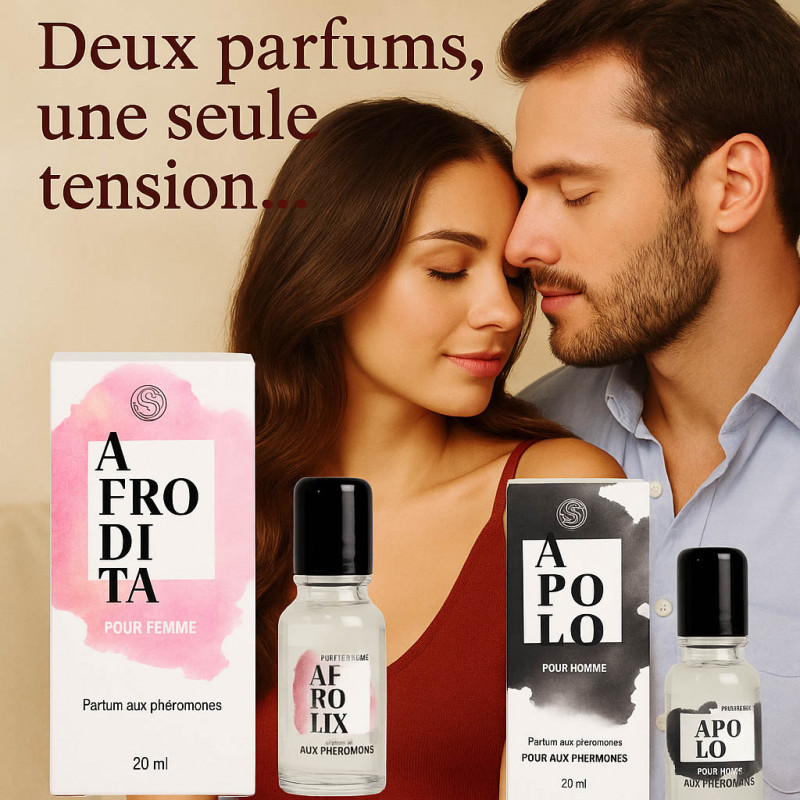 Pack Duo Parfums aux Phéromones – Femme & Homme – Secret Play | Jolie-Dessous Pack Duo Parfums aux Phéromones – Femme & Homme – Secret Play | Jolie-Dessous