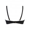 Axami V-10641 – Soutien-Gorge Push-Up Noir Clouté | Lingerie Sexy