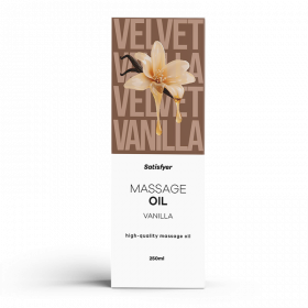 Huile de massage haute qualité - Vanille - Satisfyer