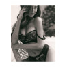 String brésilien noir V-11845 – Axami | Lingerie sensuelle en dentelle