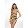 Soutien-gorge à balconnet Fluo V-11831 - Axami (Juicy Bloom)