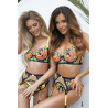 Soutien-gorge à balconnet Fluo V-11831 - Axami (Juicy Bloom)
