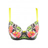 Soutien-gorge à balconnet Fluo V-11831 - Axami (Juicy Bloom)