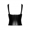 Corset Noir en Latex Wetlook à Laçages Artisanaux – Maintien Optimal | Joli(e) Dessous Corset Noir en Latex Wetlook à Laçages Artisanaux – Maintien Optimal | Joli(e) Dessous