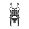 Corset ouvert en maille douce – Élégance Noire | Joli(e) Dessous Corset ouvert en maille douce – Élégance Noire | Joli(e) Dessous
