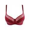Soutien-gorge balconnet bordeaux Juicy Bloom | Joli(e) Dessous