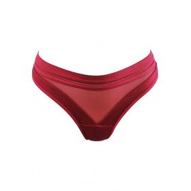 String brésilien bordeaux en microfibre douce – Confort seconde peau | Joli(e) Dessous