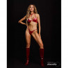 Ensemble lingerie Inferno : soutien-gorge structuré & string taille haute | Joli(e) Dessous