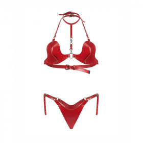 Ensemble lingerie Inferno : soutien-gorge structuré & string taille haute | Joli(e) Dessous