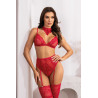 Ensemble lingerie Cristalyn Cherry - Beauty Night
