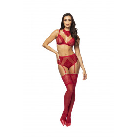 Ensemble lingerie Cristalyn Cherry - Beauty Night