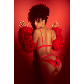 Ensemble 2 pièces Mapalé bonnets ouverts avec noeuds - Mapalé