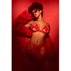 Ensemble 2 pièces Mapalé bonnets ouverts avec noeuds - Mapalé