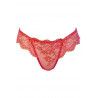 String dentelle rouge V-11908 - Axami