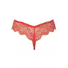 String dentelle rouge V-11908 - Axami