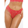 String dentelle rouge V-11908 - Axami