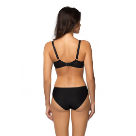 Soutien-gorge noir Lasinga & chaîne dorée – Roza Lingerie