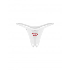 Weddya Bride ensemble lingerie 3 pièces blanc | Obsessive