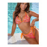 Culotte Bikini Sequins Orange Axami V-12103