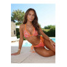 Culotte Bikini Sequins Orange Axami V-12103